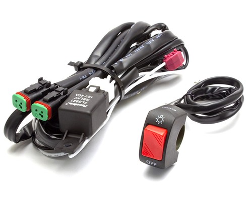 Spot fog light wiring loom - spot/fog,