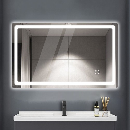 Bluetooth bathroom mirror - bathroom, with