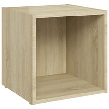 TV Cabinet Sonoma Oak Engineered Wood Stereo Furniture HiFi vidaXL