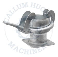 Bauer 6" Male with 4 Bolt