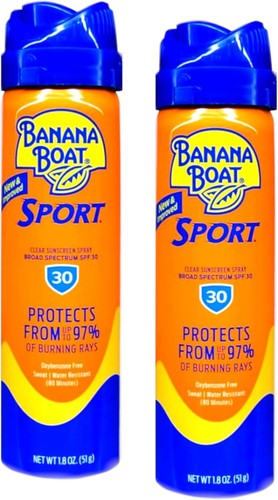 Banana boat sun screen sport - banana,