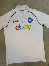 Napoli 2023/24 X-Large Training Kit Long Sleeve White Football Shirt