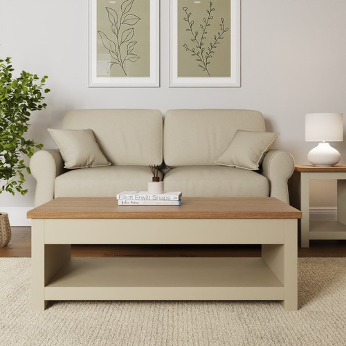 Lancaster coffee table storage - lancaster,