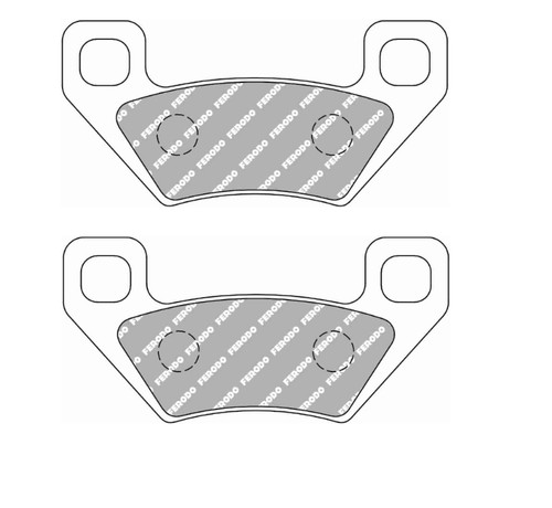 Ferodo rear brake pads piaggio - ferodo,