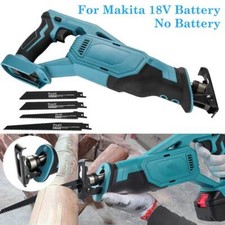 Brushed Cordless Reciprocating Saw Body For Makita 18V DJR186Z Battery