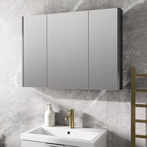 900mm bathroom mirror - bathroom, cabinet