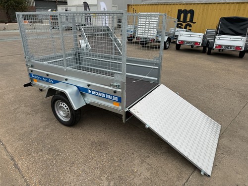 New cage trailer 6x4 - new,