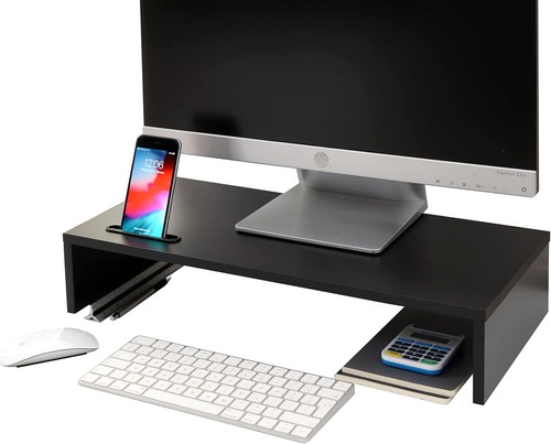 Ttap black wooden - wooden, monitor