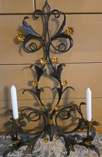 Large Vintage Wrought Iron