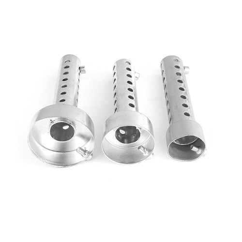Long motorcycle exhaust can - long,