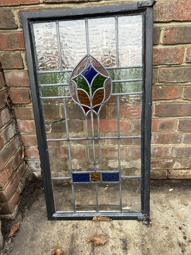 Leaded light glass windows - leaded,