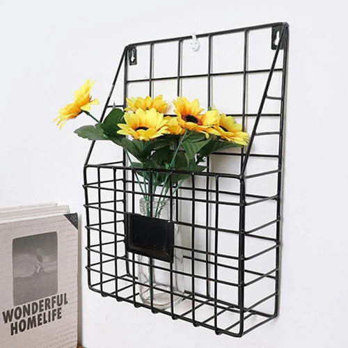 Wall mounted wire magazine - mounted,