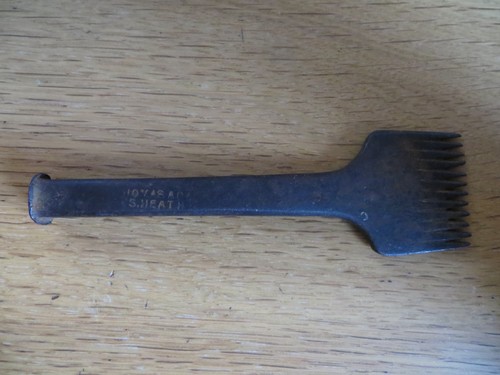 Vintage pricking iron - 9, (