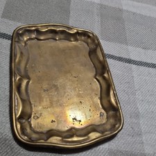 Brass Tray  8 X 5.5 Inches