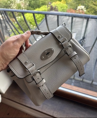 Mulberry mini alexa pale grey - alexa,