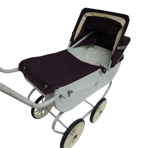Vintage dolls pram - &, doll