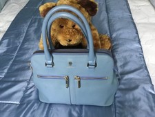 Modalu Pippa Baby Blue Lavender 3 Compartment Handbag. Excellent Condition.