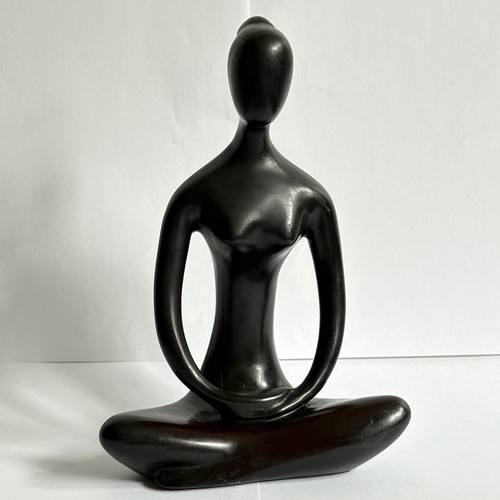 Yoga goddess statue full lotus - goddess,