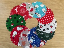 10 x Assorted Christmas Fabric