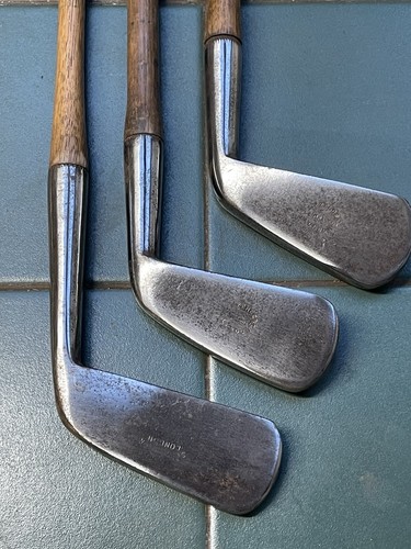 Hickory golf clubs early - hickory, 3x