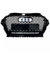 GLOSS BLACK HONEYCOMB MESH RS3