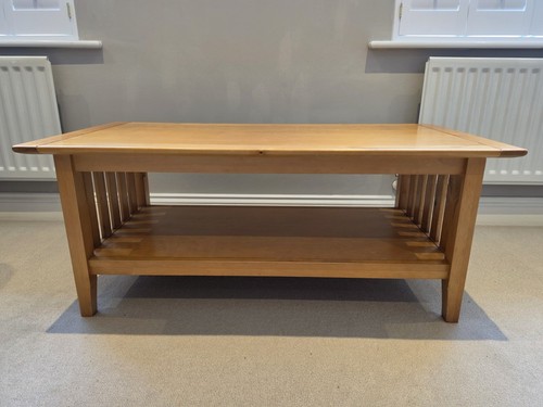 Solid wood coffee table - wood,