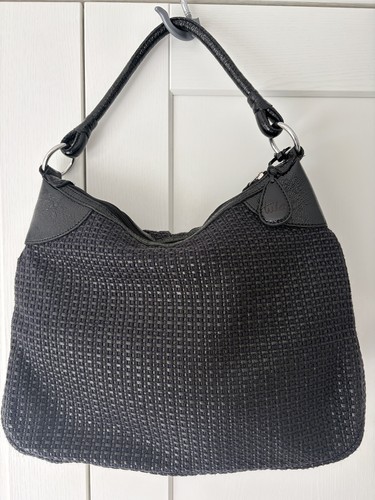 Tula black woven leather - tula,