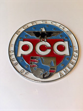 Vintage Porsche PCA Car Club of America Grill Badge Emblem Hood Ornament Rare