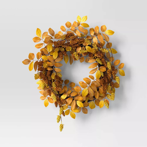 Hops mix fall wreath - wreath,