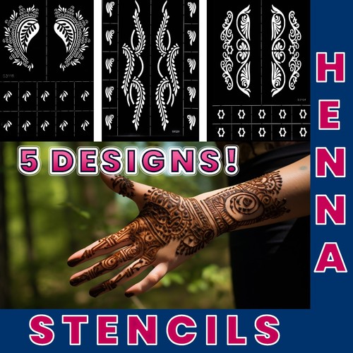 Large mehndi henna - large,