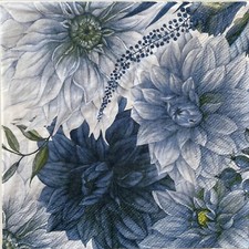 2 luncheon paper napkins for