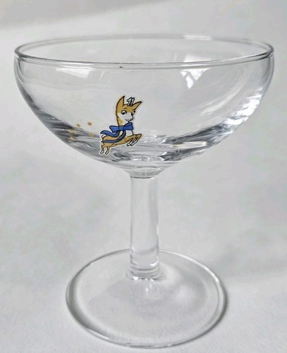 Babycham glass 10cm high - 1, x