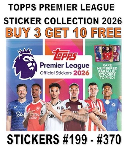 Topps premier league 2026 - topps,