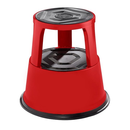 Red metal rolling kick - metal,