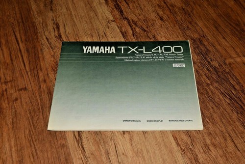 Yamaha l400 400 fm lw - tx,