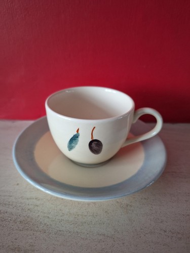 Poole pottery minature fresco - pottery,