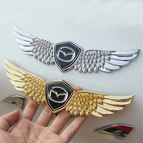 Car front hood cover emblem - front,