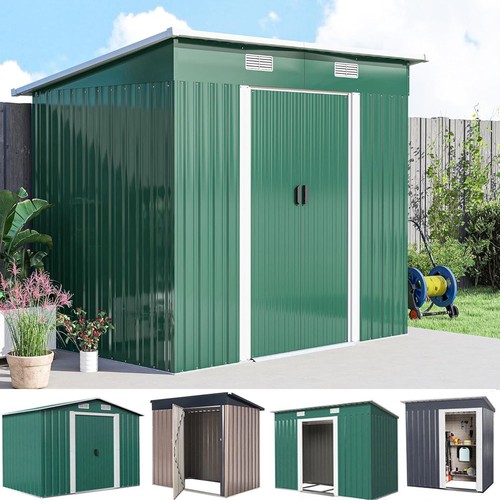 Metal garden shed - 6x4ft, 6x8ft