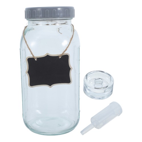 Glass fermentation jar - glass,