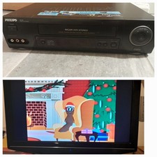 Philips VR 600 07 VCR VHS Video Cassette Recorder Player NTSC PAL