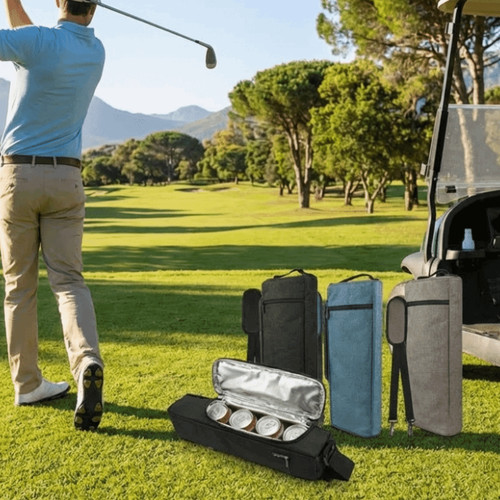 Portable insulated golf cooler - portable,