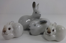 Lomonosov Rabbit Figurines