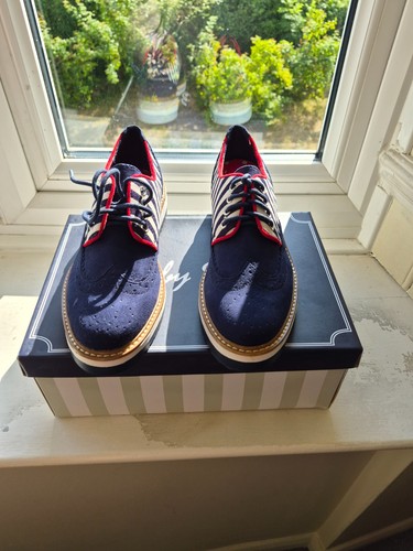 Ruby shoo davina navy stripe - navy,