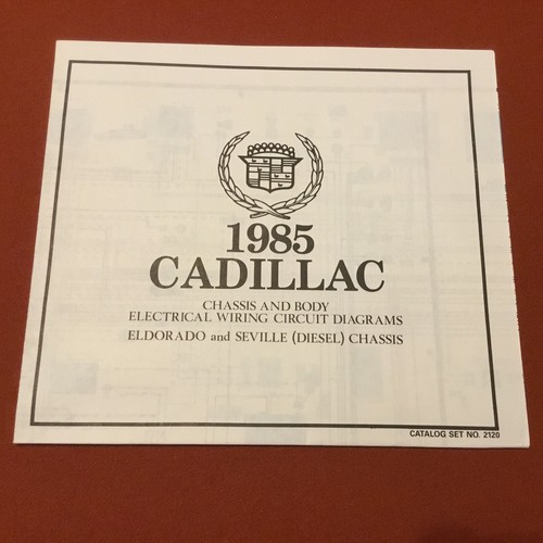 1985 cadillac eldorado and - cadillac,