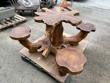 Combined root wood picnic /