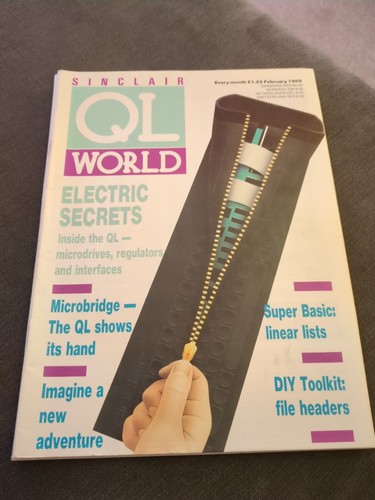 Sinclair world issue - sinclair, ql