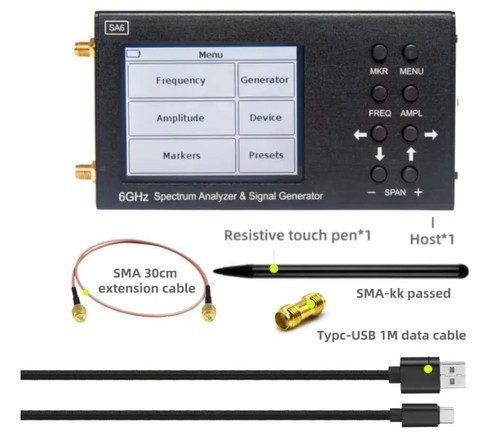Sa6 portable spectrum analyzer - sa6,