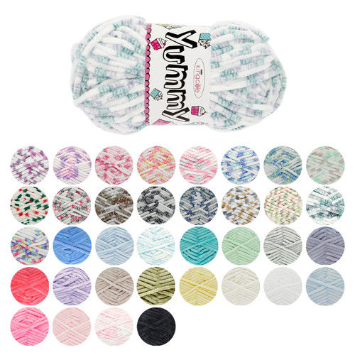 Yummy chunky chenille yarn - chenille,