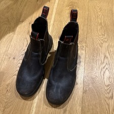 Redback Bobcat Boots Softtoe , Claret Brown , Size 9.5