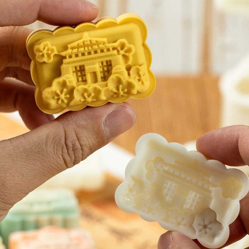 Stamp cookie press - cookie, molds